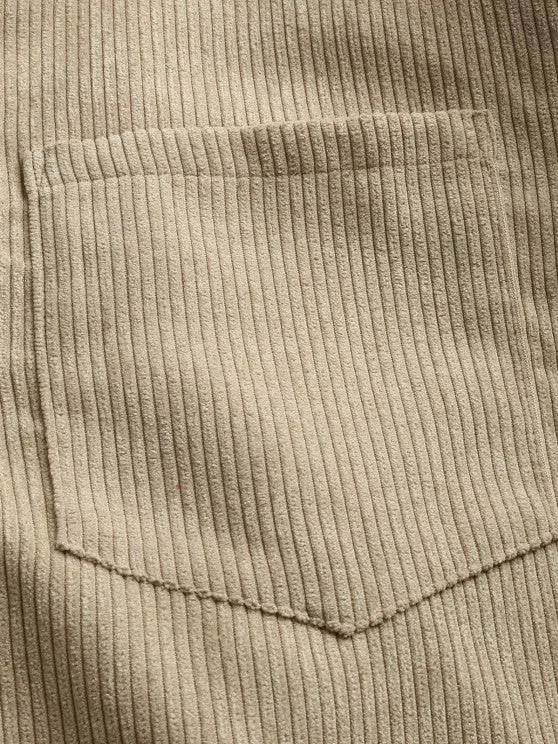 Robert | Chemise Manches Longues Demi-boutons Pour Homme