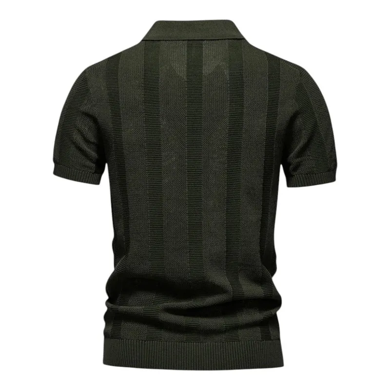 David | Polo En Maille Élevée