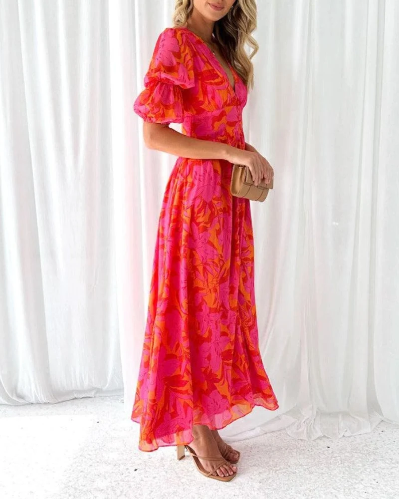 Héloïse | Robe Maxi Éclat Solaire