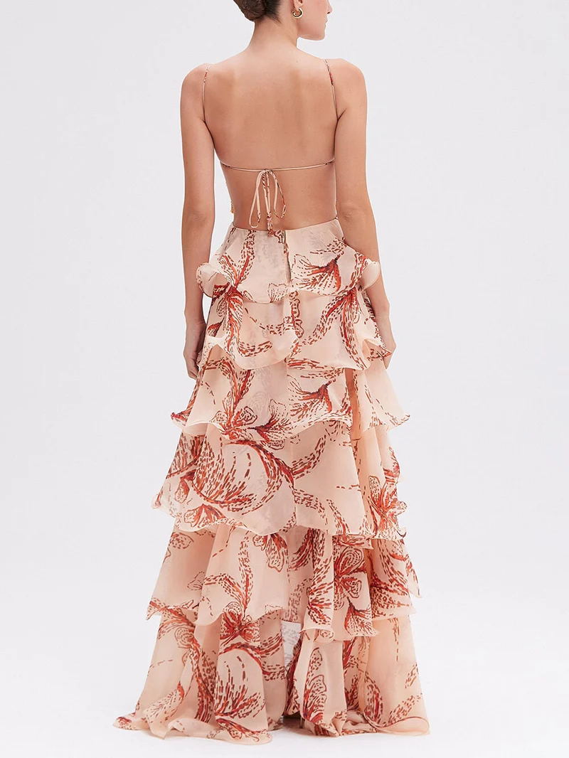 Noémie | Robe Maxi Papillon Signature