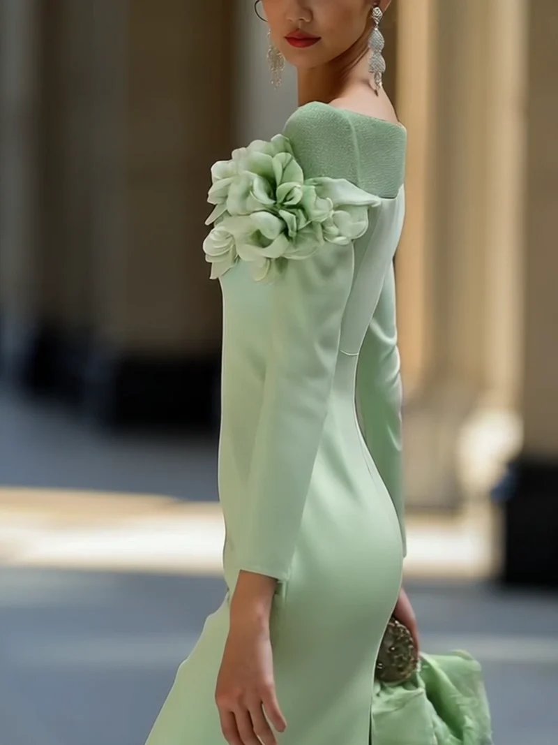 Lucie | Robe De Luxe Épaules Dénudées