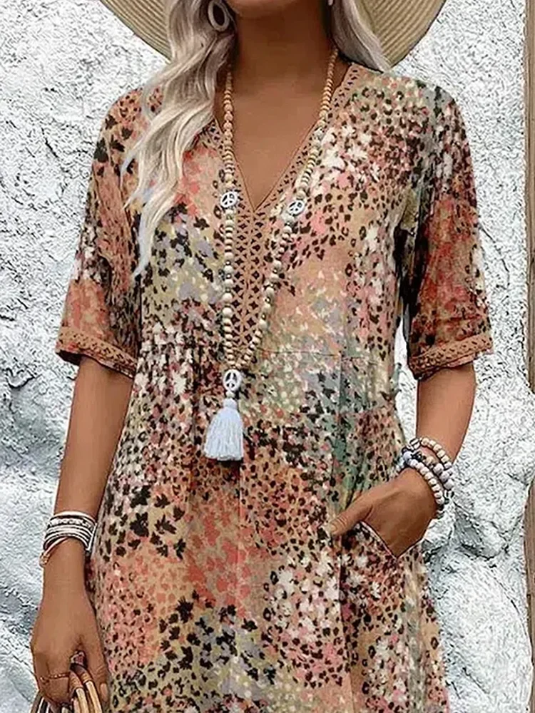 Violeta | ROBE MIDI VIBRANTE