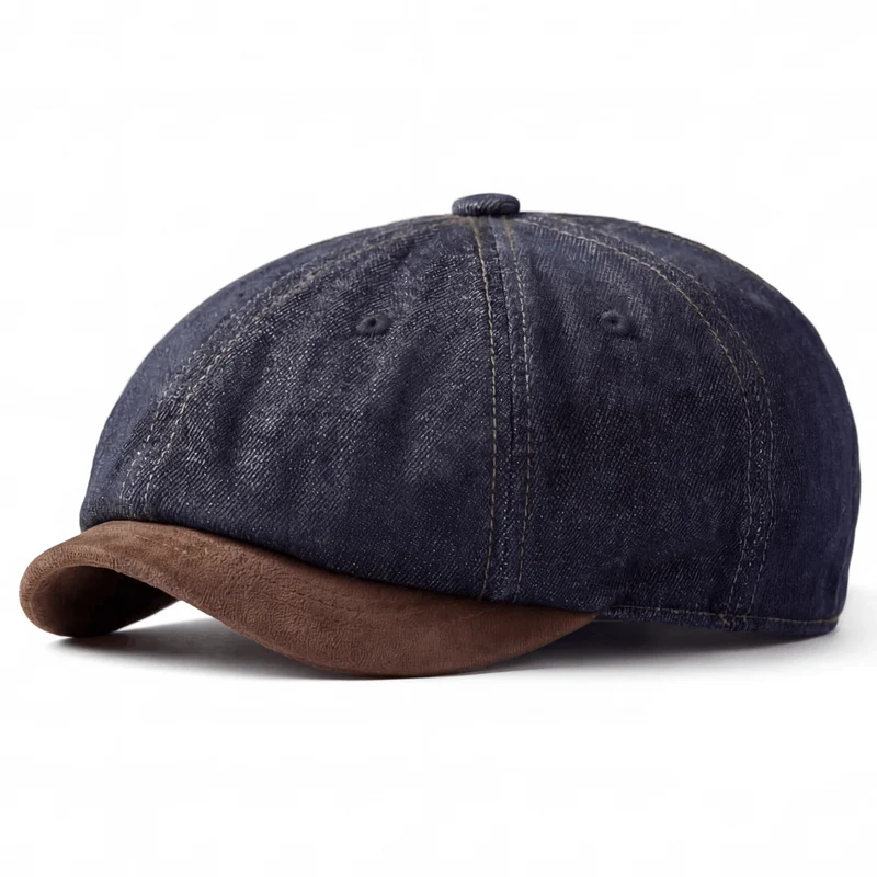 Élias | Casquette en Denim de Travailleur