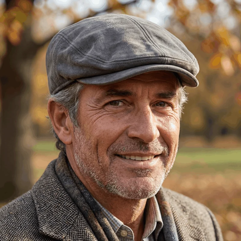Ronan | Casquette en Suède Classique
