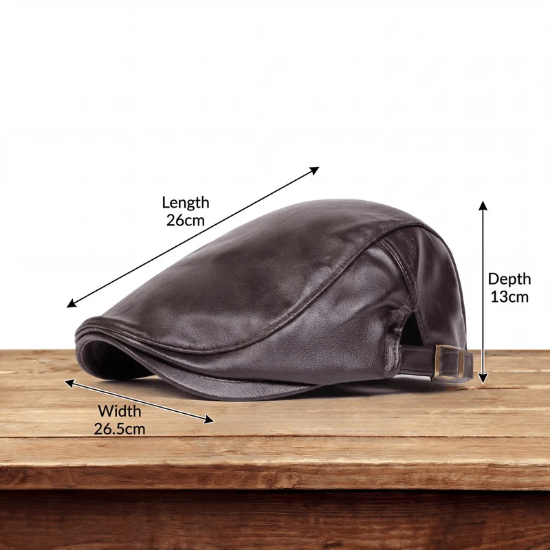 Henri | Casquette en Cuir