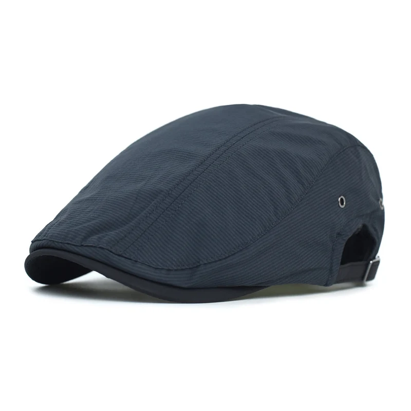 Laurent | Casquette en Coton Rayé