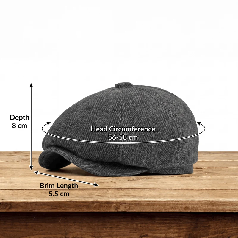 Cédric | Casquette en Chevrons
