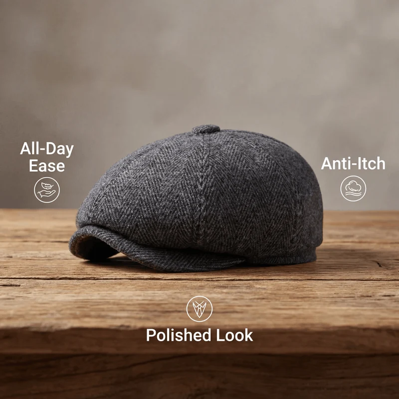Cédric | Casquette en Chevrons