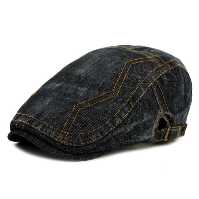 Gabriel | Casquette en Denim avec Rivets