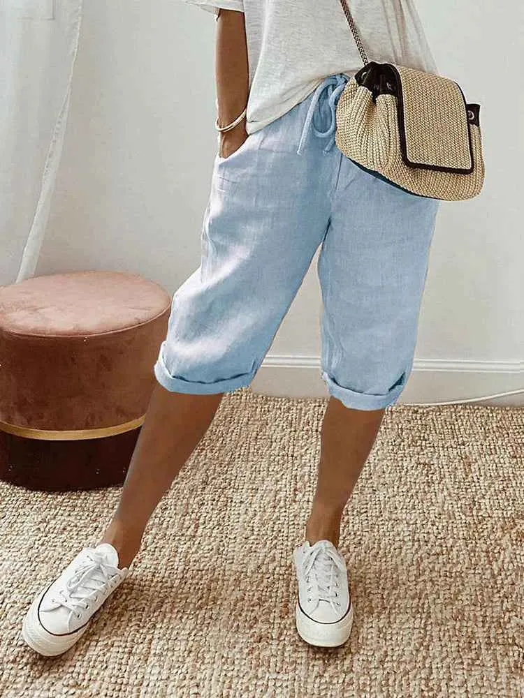 Bernadette | Shorts en Coton et Lin pour Femmes