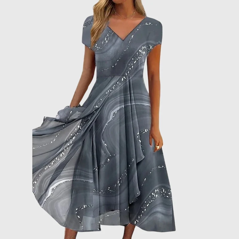 Aubrielle | Robe Midi Fluide