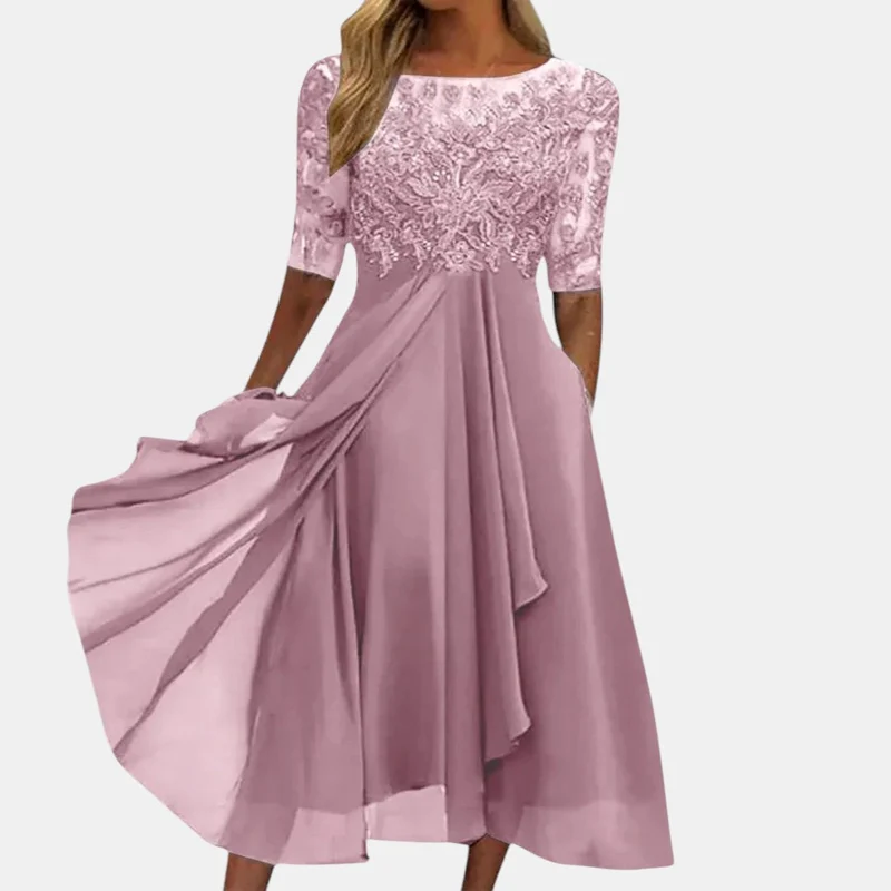 Rhonda | Robe en Dentelle Élégante