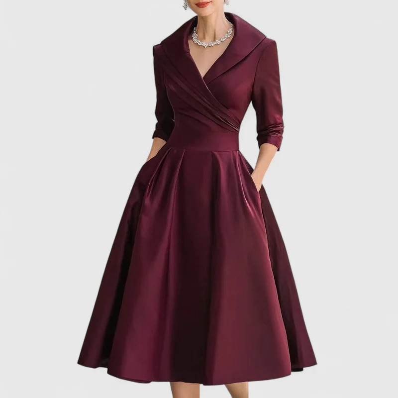 Marley Quinn | Robe Midi Élégante