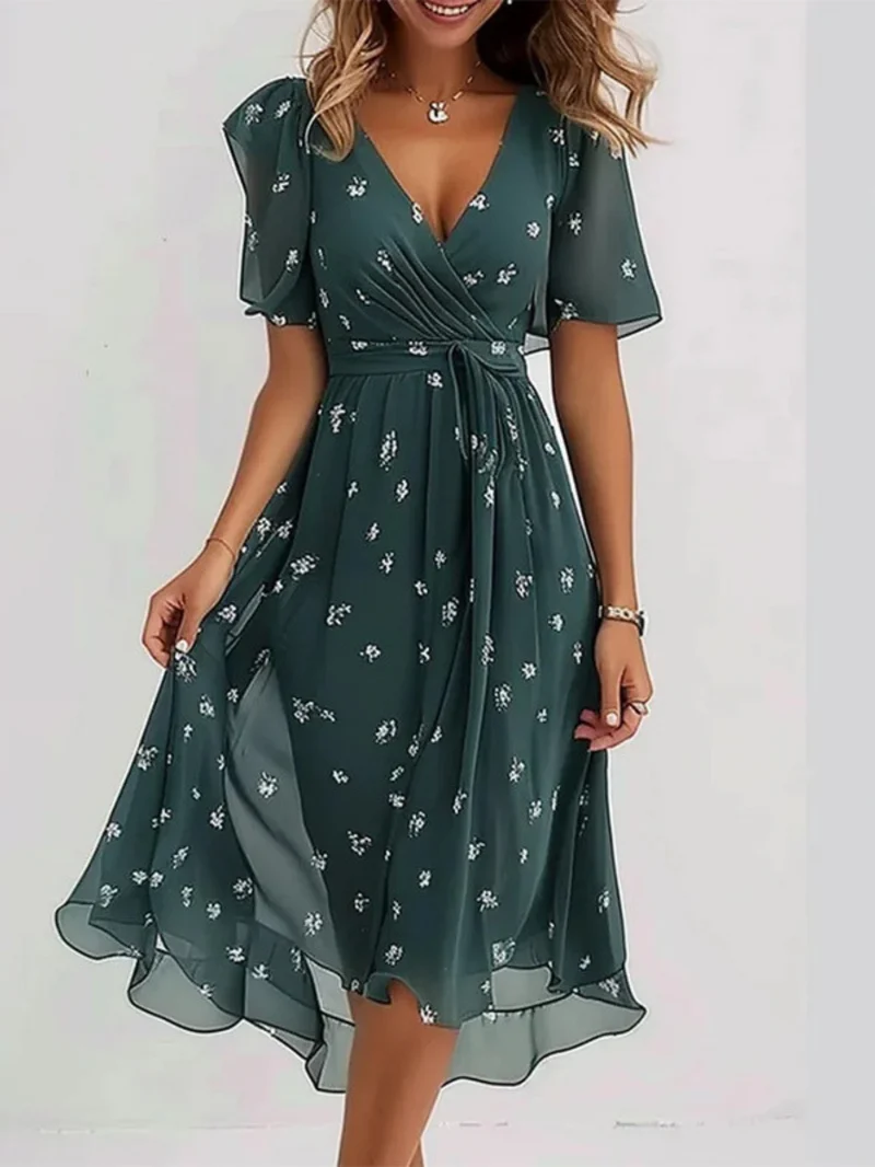 Matilda | Robe d'Été avec Couverture de Ventre