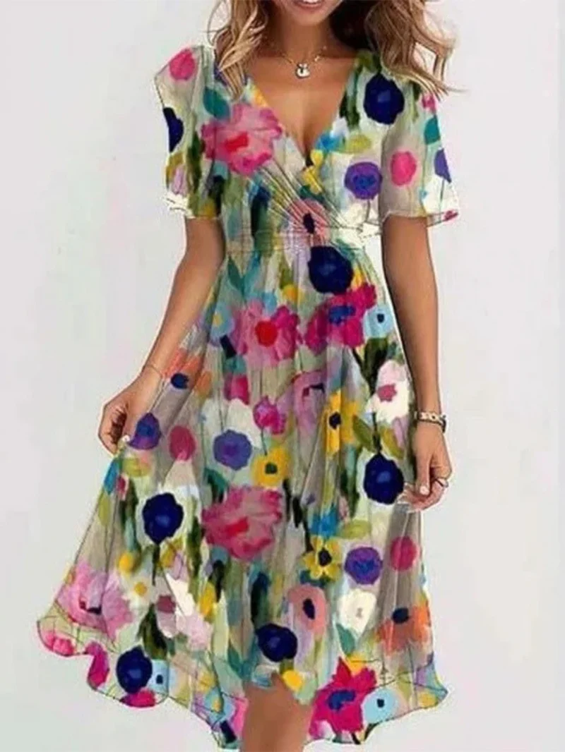 Matilda | Robe d'Été avec Couverture de Ventre