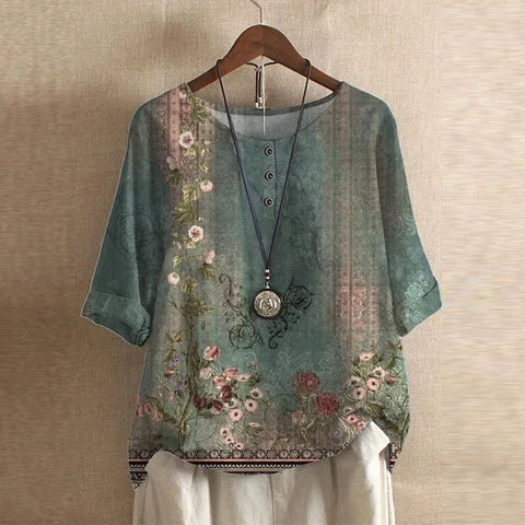 Angélique | Blouse d'inspiration rétro