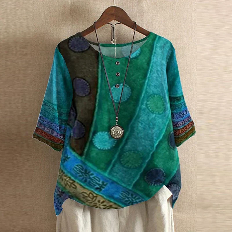 Angélique | Blouse d'inspiration rétro
