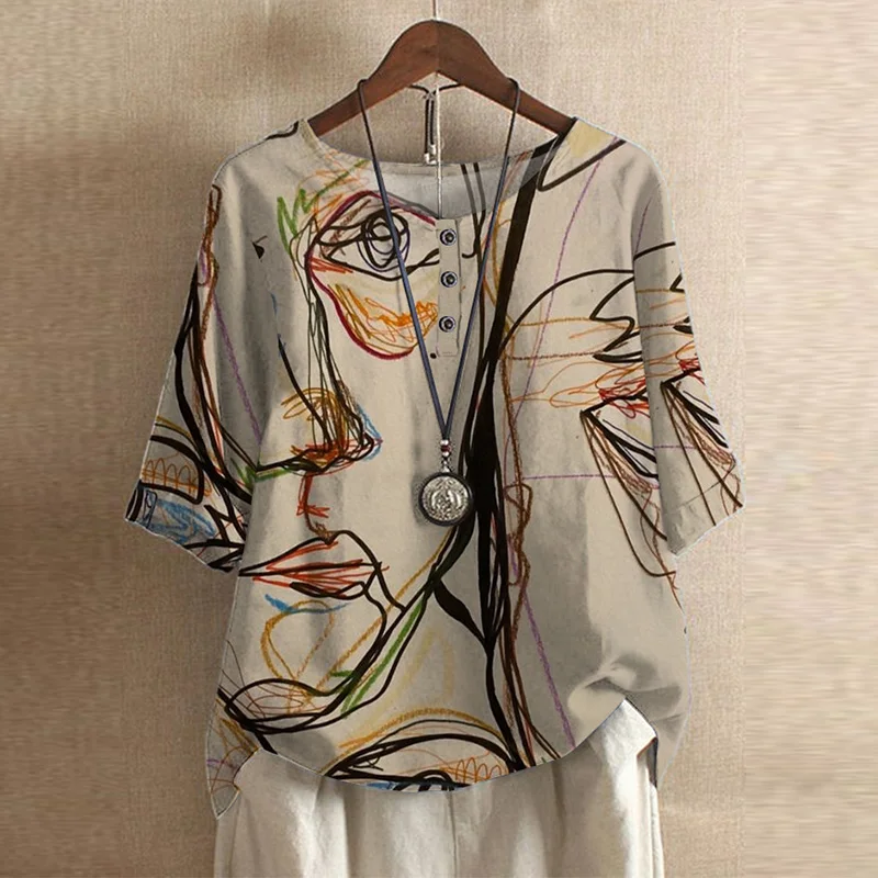 Angélique | Blouse d'inspiration rétro