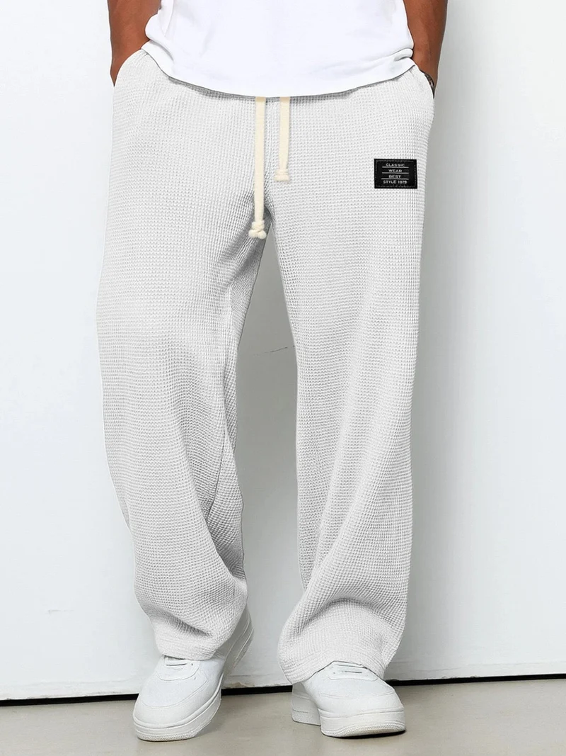 Simon | Pantalons à Jambe Large avec Taille Ajustable