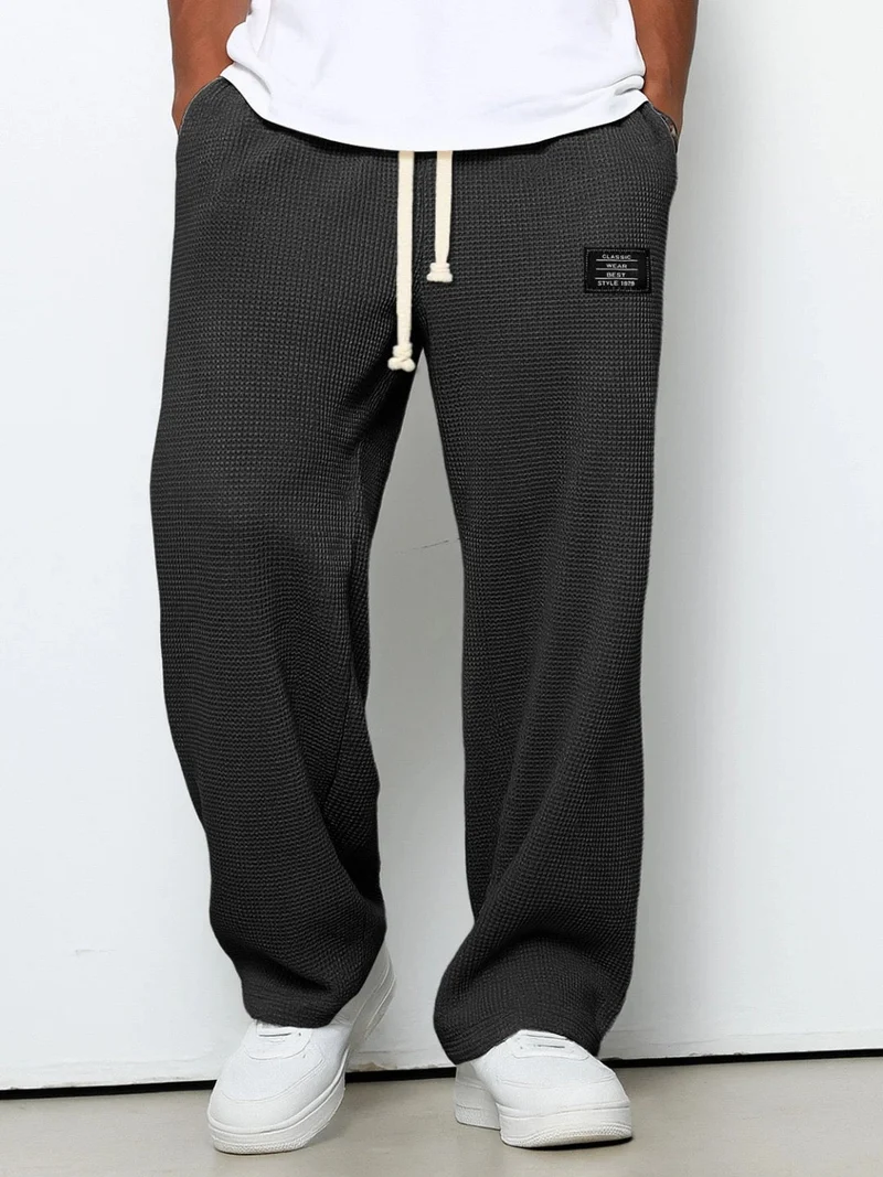 Simon | Pantalons à Jambe Large avec Taille Ajustable