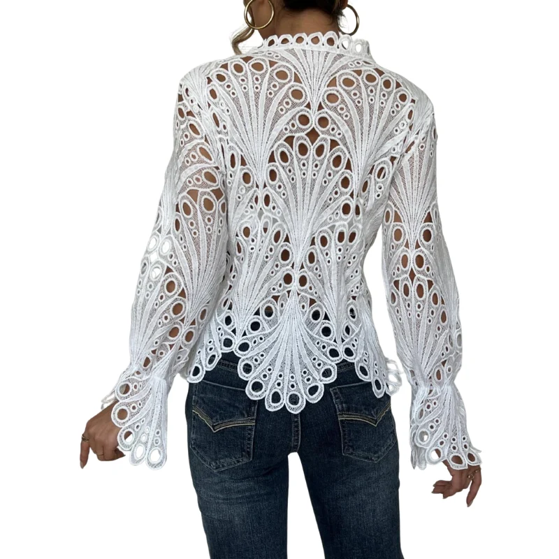 Shantel │ Blouse Moderne à Détails Creux