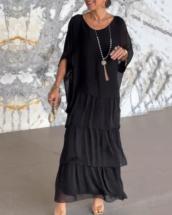 Lucille | Robe Maxi Élegante et Flottante