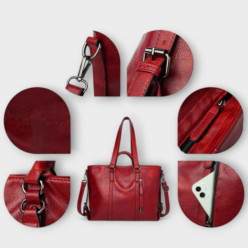 Inès | Grand Sac en Cuir