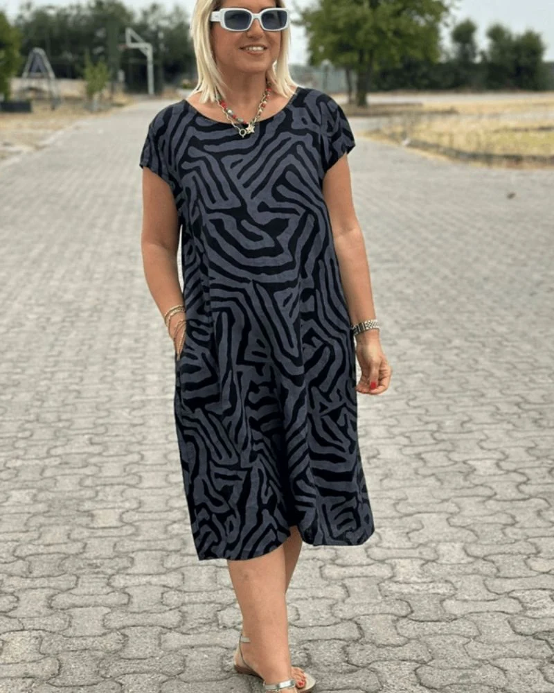 Annora | robe d'été à col rond