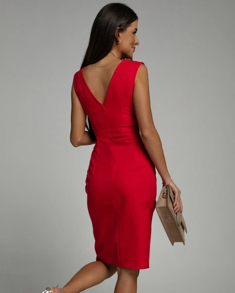 Amandina | Robe Midi Élégante