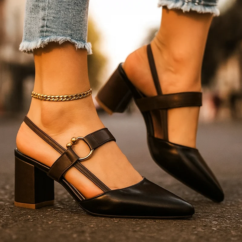 Mirella | Talons avec Anneau