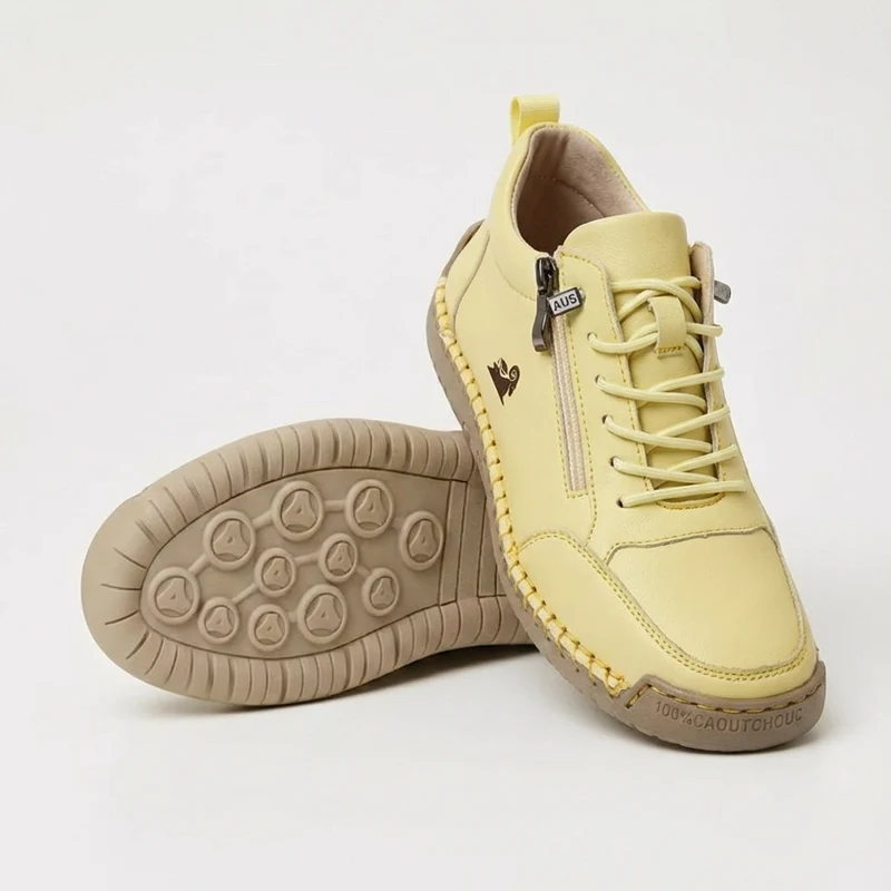 Mila | Baskets orthopédiques confortables + Fermeture éclair
