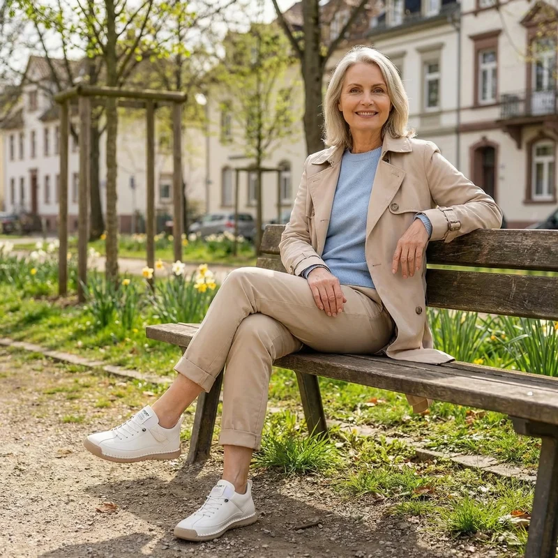 Mia | Baskets Orthopédiques Confortables & Sans Douleur