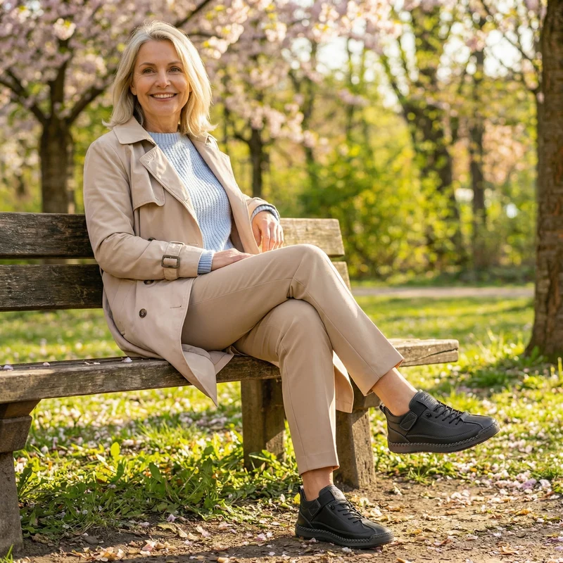 Mavis | Baskets Orthopédiques Confortables et Sans Douleur