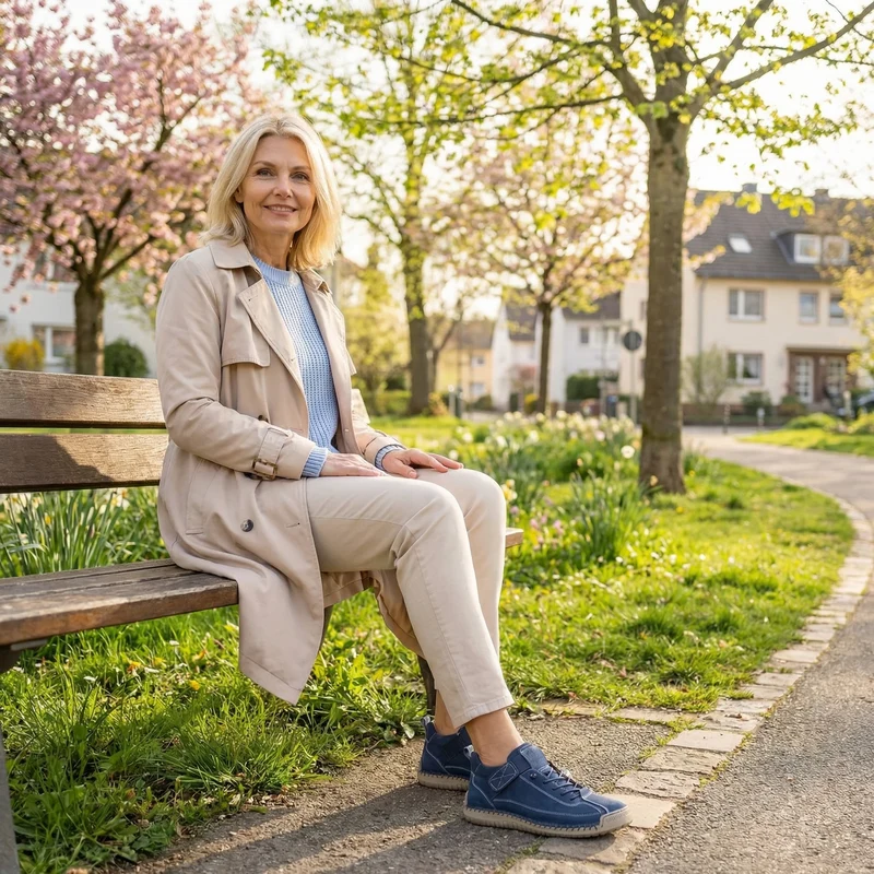 Mavis | Baskets Orthopédiques Confortables et Sans Douleur