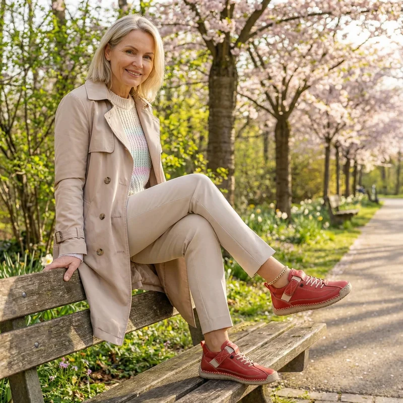 Mavis | Baskets Orthopédiques Confortables et Sans Douleur