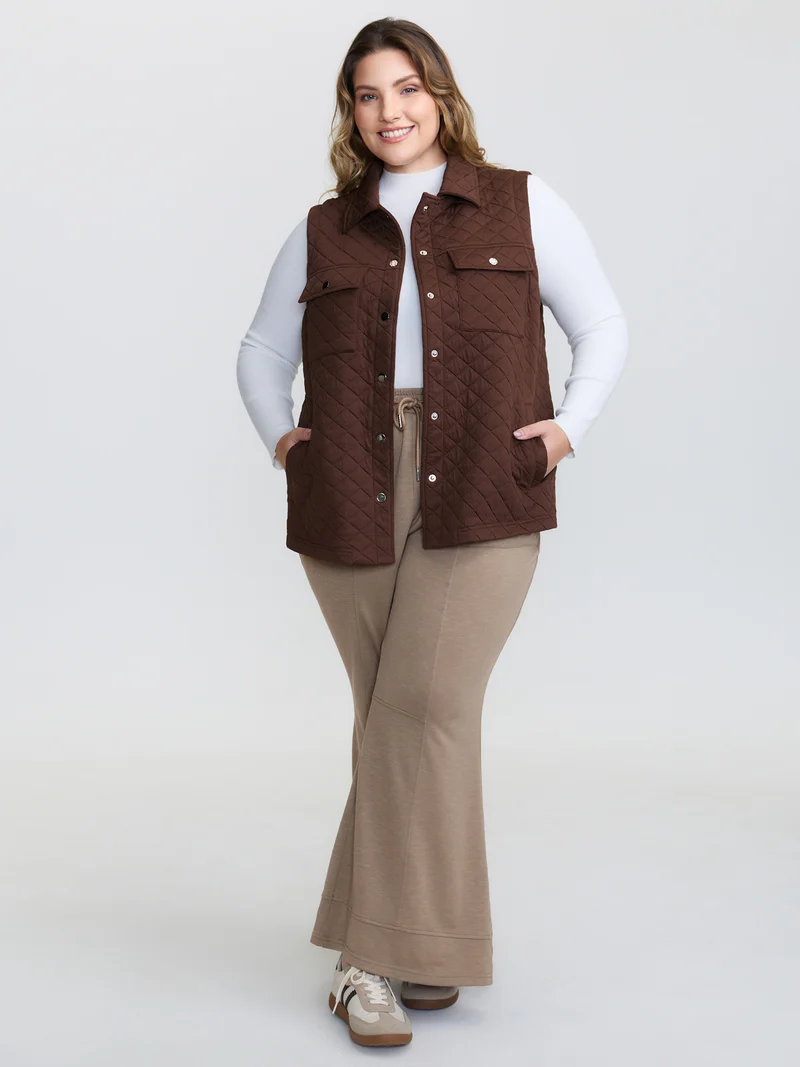 Drawstring Flared Hem Pants