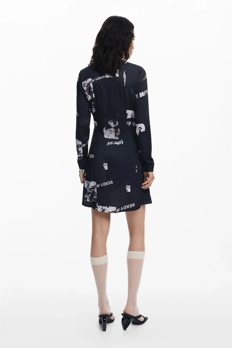 Robe manches longues