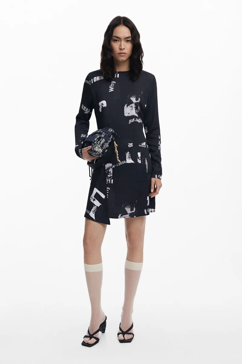 Robe manches longues