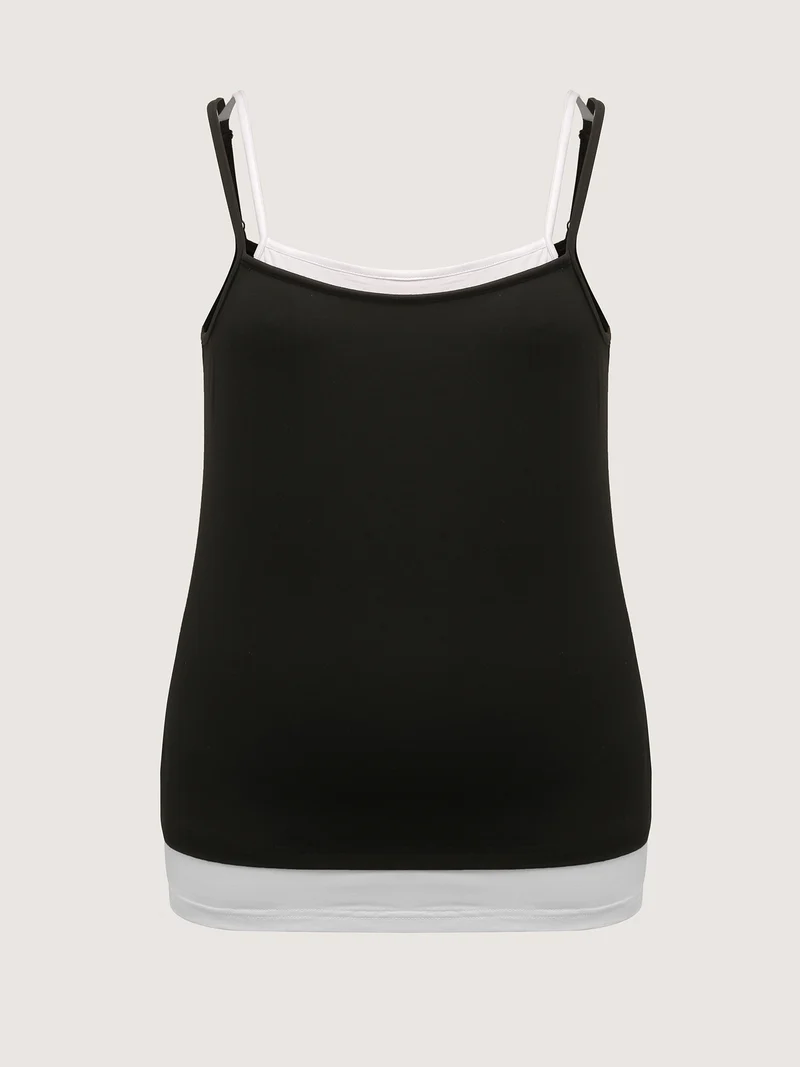 Supersoft Thin Straps Fitted Tank Top