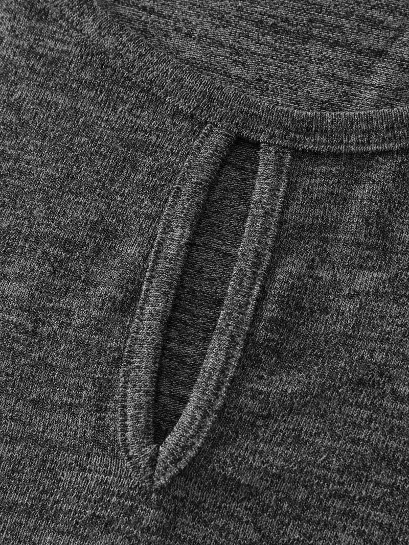 Supersoft Cozy-Up Neck Keyhole T-Shirt