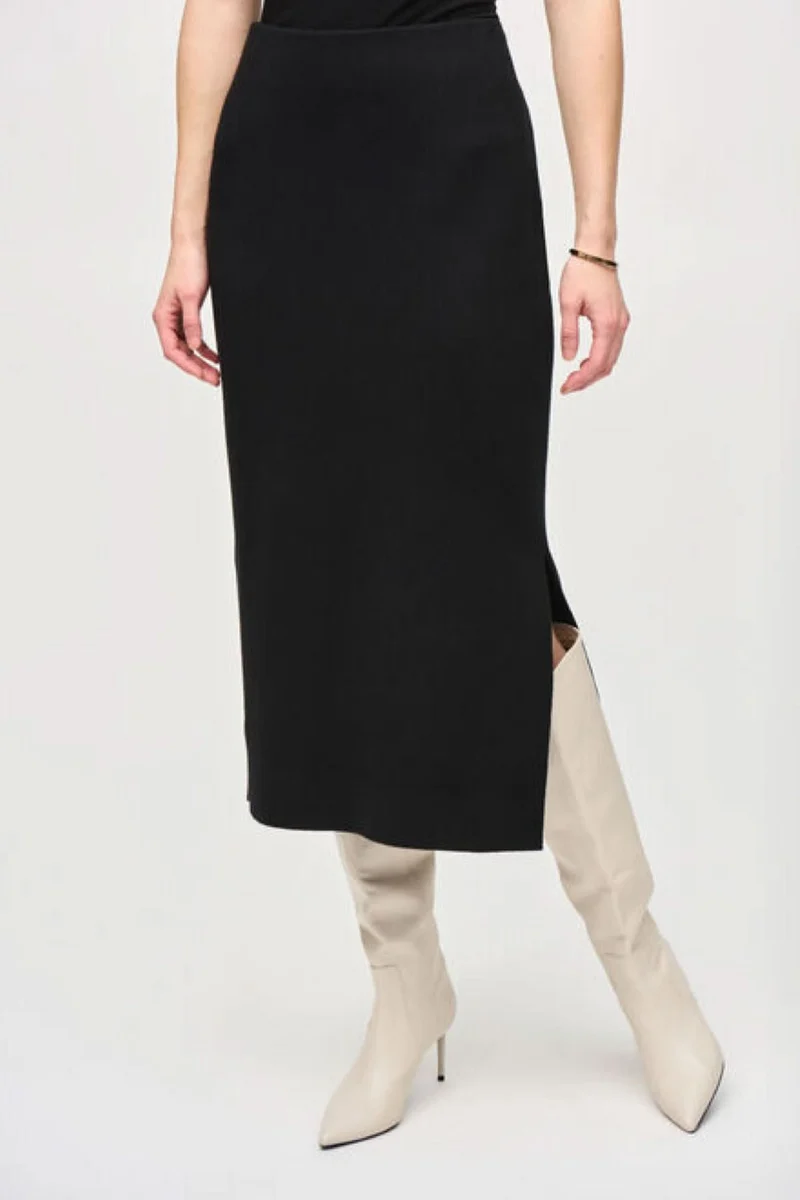 Jupe crayon en tricot