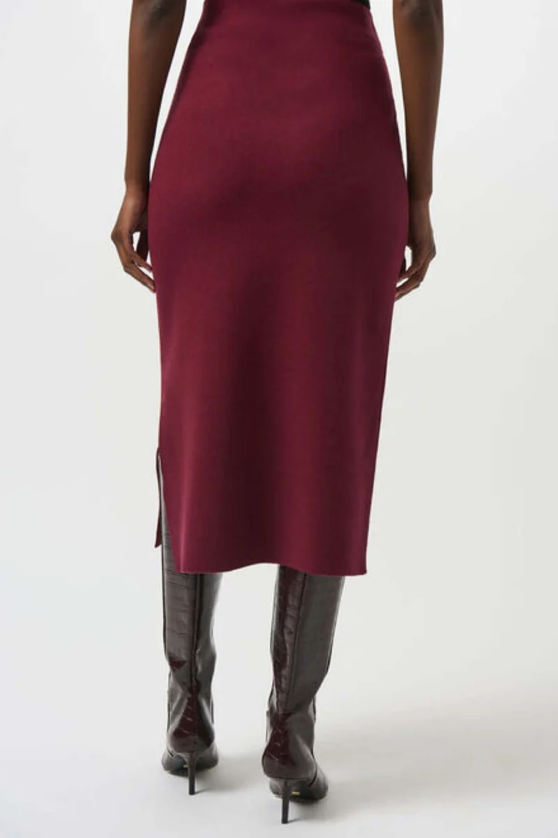 Jupe crayon en tricot