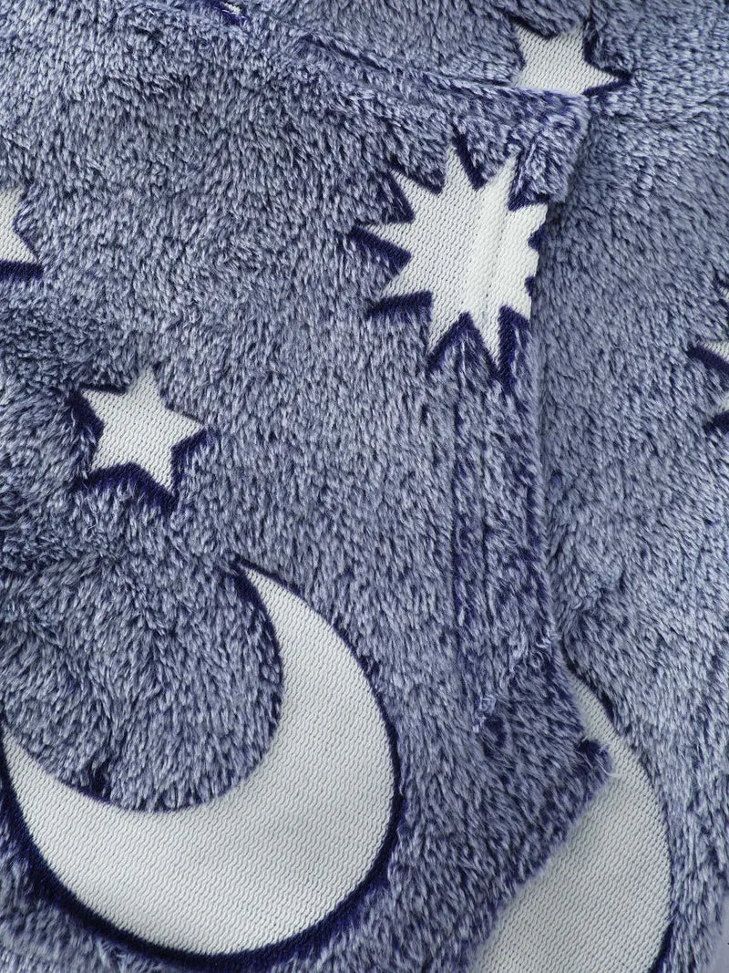 Easy Peezy Fluffy Star Moon Jumpsuit