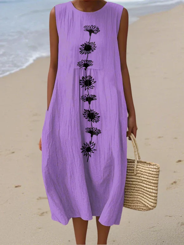 Emma | Robe Midi Quotidienne