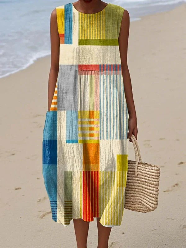 Elra | Robe Midi Quotidienne