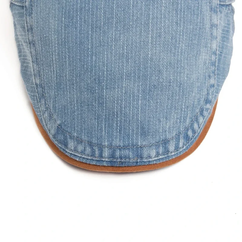 Alexandre | Casquette Plate en Denim Premium – Style Intemporel & Confort Quotidien (1+1 Offre Spéciale)
