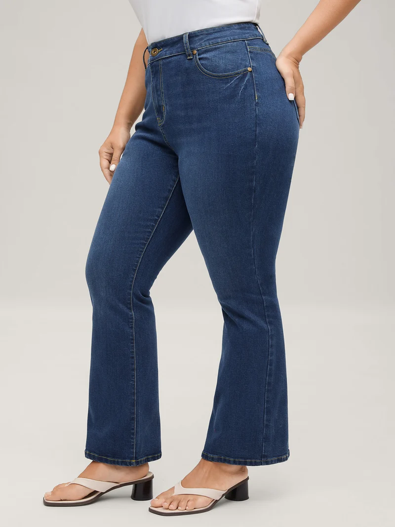 Classic Bootcut Mid-Rise Jeans