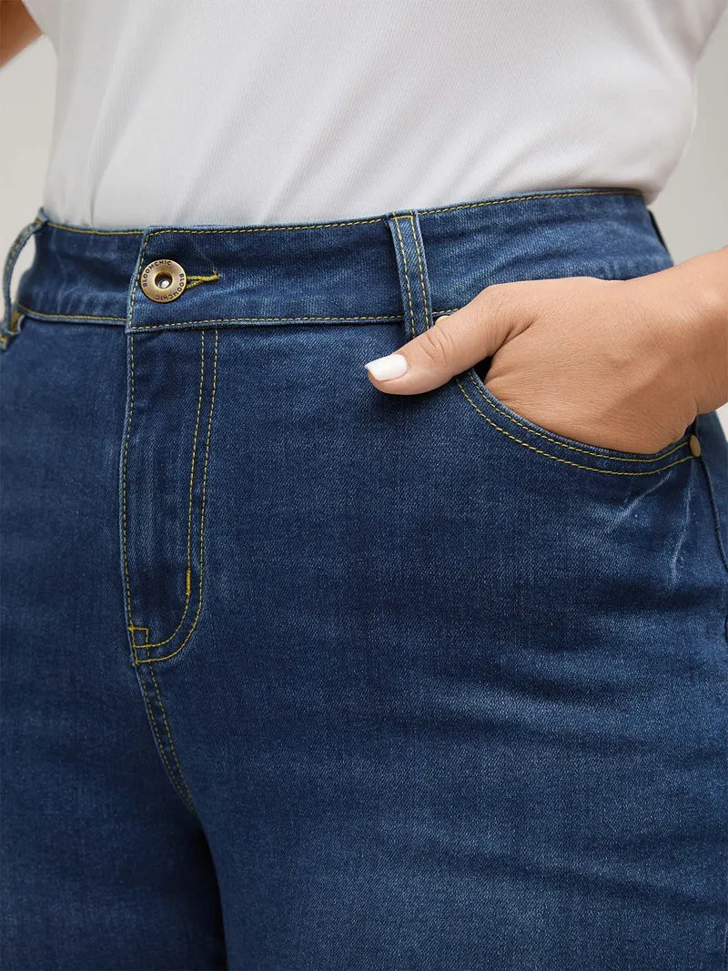Classic Bootcut Mid-Rise Jeans