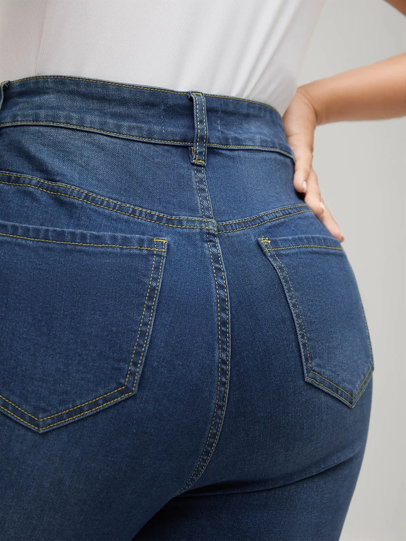Classic Bootcut Mid-Rise Jeans