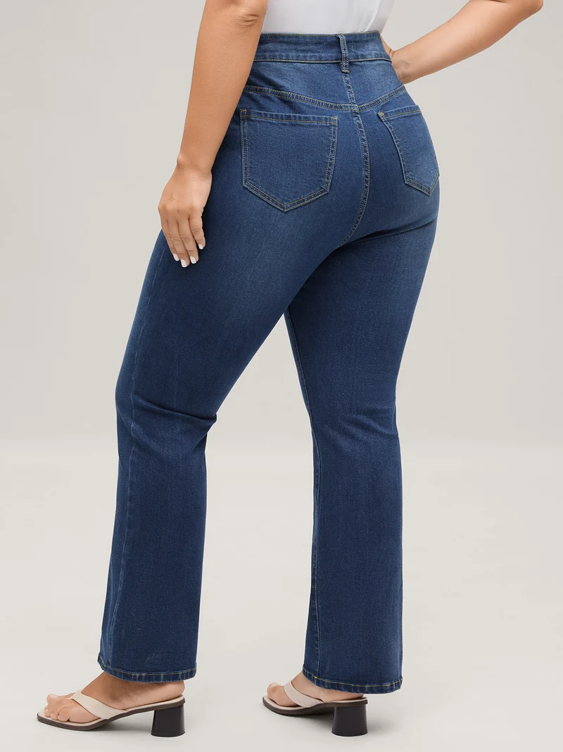 Classic Bootcut Mid-Rise Jeans
